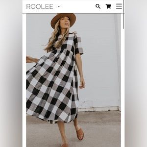 Roolee Buffalo plaid dress